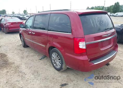 2014 Chrysler Town & Country Touring-L из США, поврежденный, VIN 2C4RC1CG8ER116279